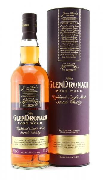 Glendronach Port Wood 46,0%vol. 0,7l Glendronach Port Wood 46,0%vol. 0,7l
